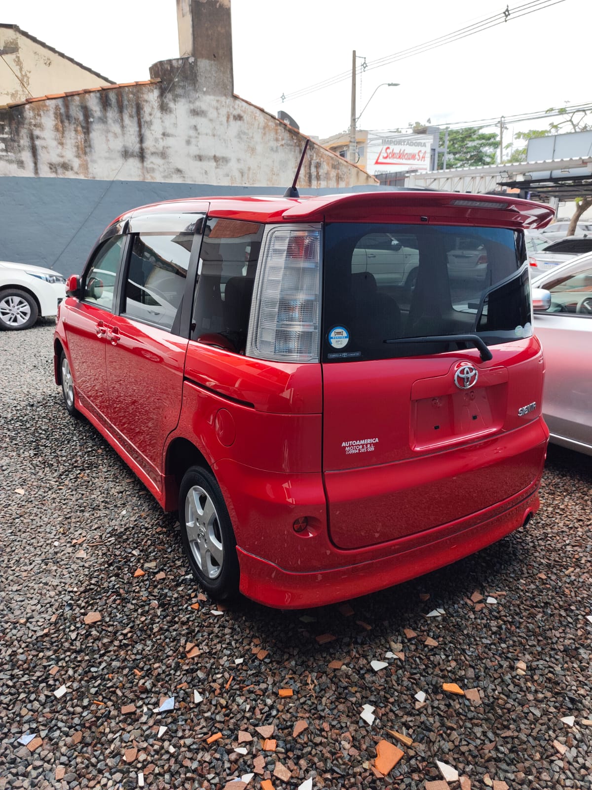TOYOTA SIENTA 2004 RECIÉN IMPORTADO AUTOMÁTICO MOTOR 1500 NAFTERO