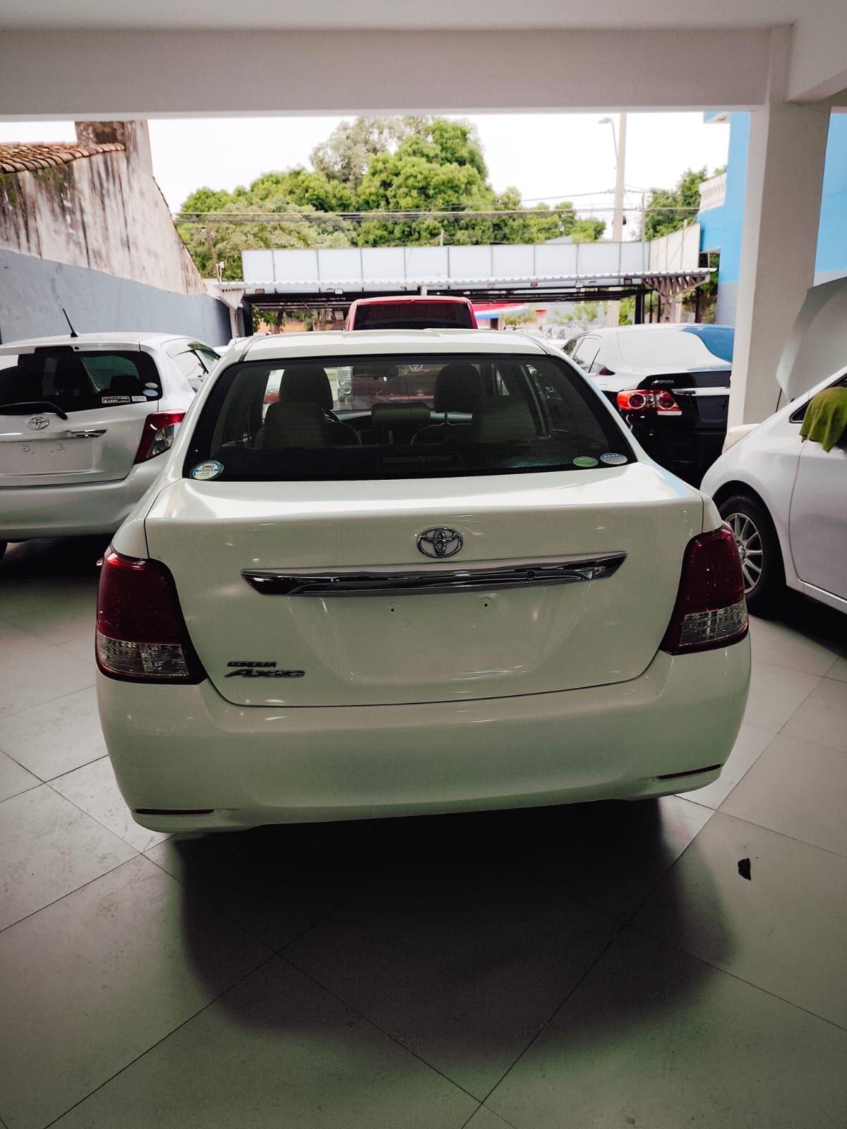 TOYOTA AXIO 2012 RECIÉN IMPORTADO AUTOMÁTICO MOTOR 1300 NAFTERO