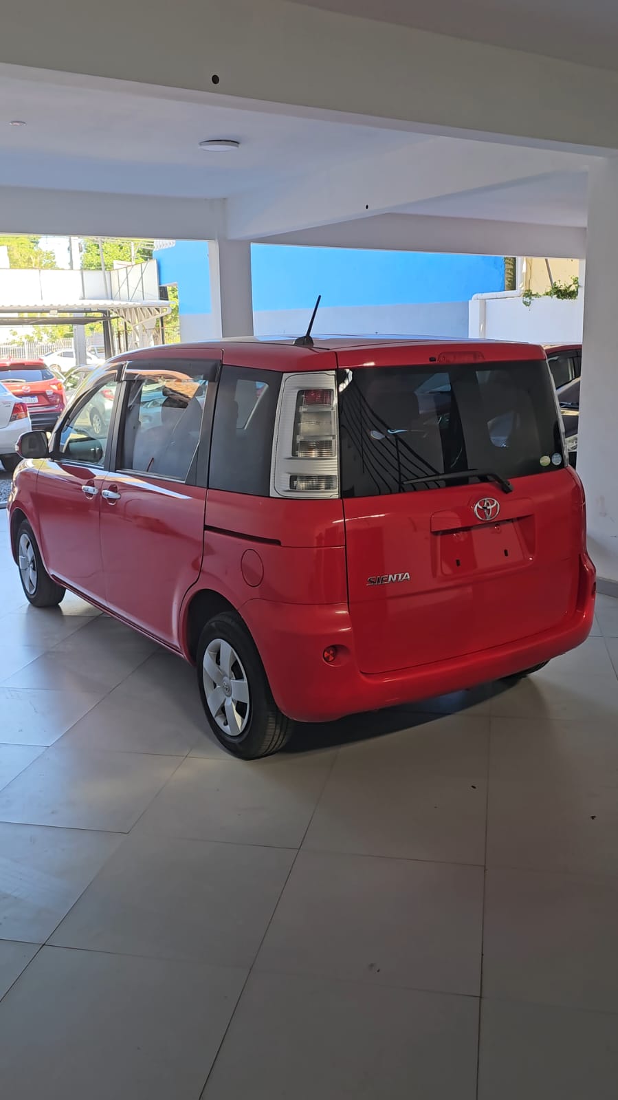 TOYOTA SIENTA 2012 RECIÉN IMPORTADO AUTOMÁTICO MOTOR 1500 NAFTERO