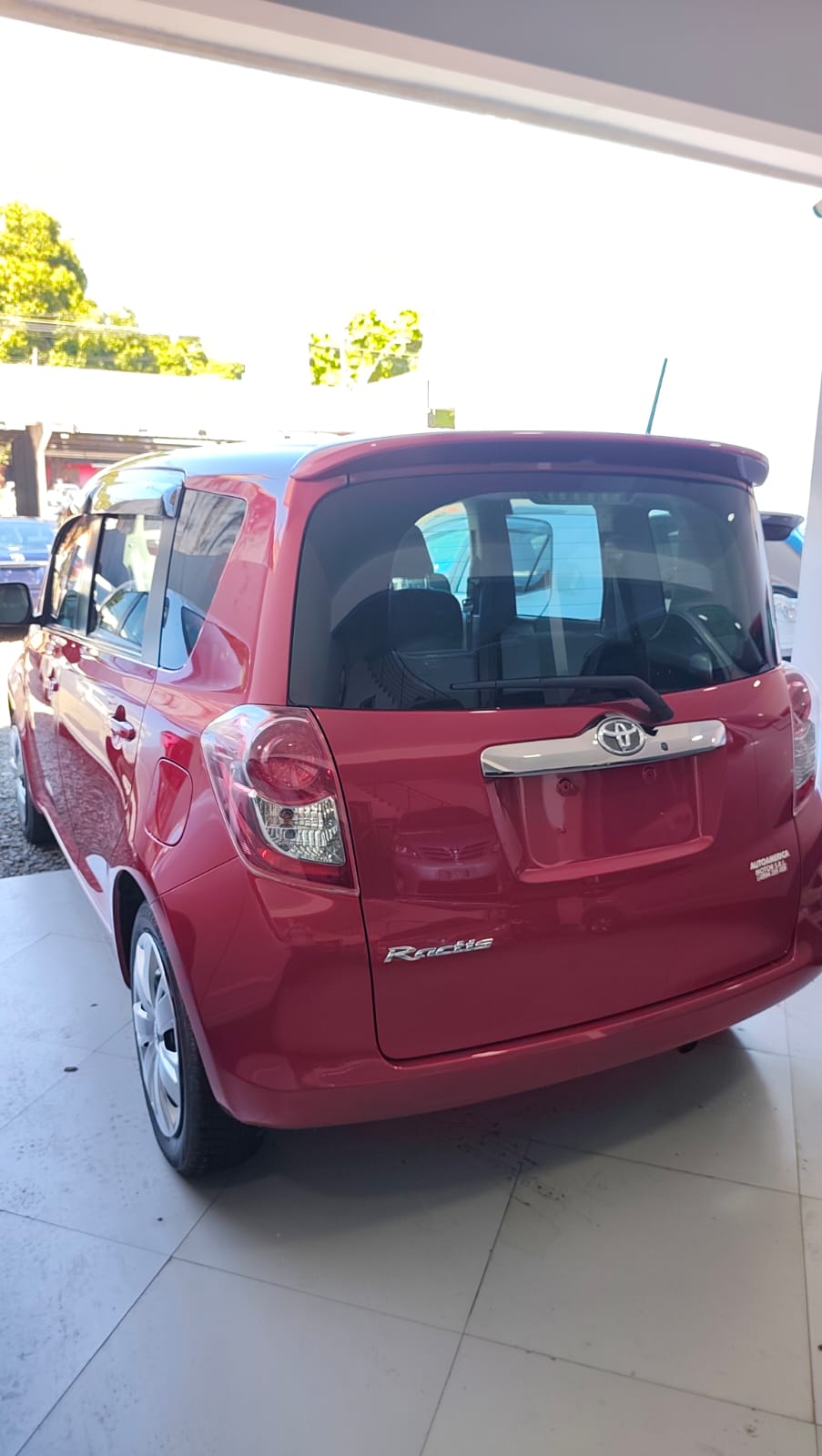 TOYOTA RACTIS 2009 RECIÉN IMPORTADO AUTOMÁTICO MOTOR 1500 NAFTERO