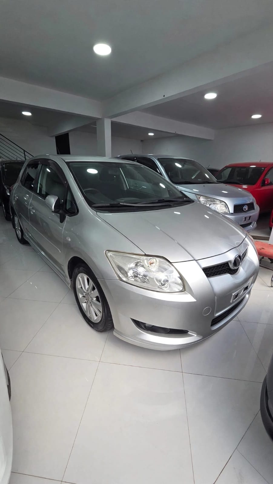 TOYOTA AURIS 2007 RECIÉN IMPORTADO COLOR GRIS MOTOR 1800 NAFTERO