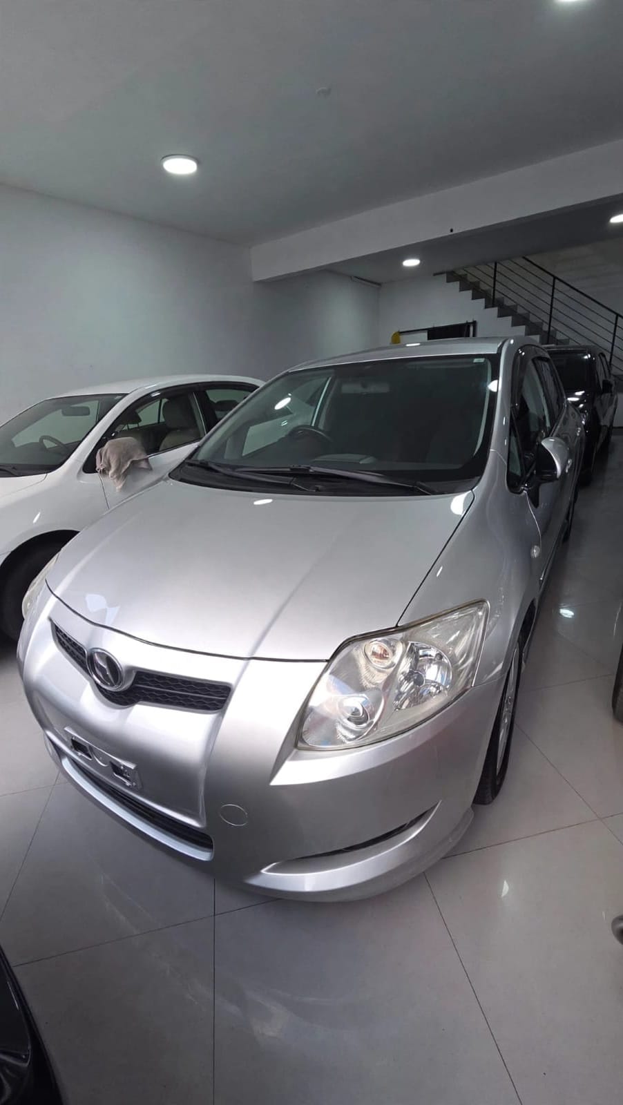 TOYOTA AURIS 2007 RECIÉN IMPORTADO COLOR GRIS MOTOR 1800 NAFTERO