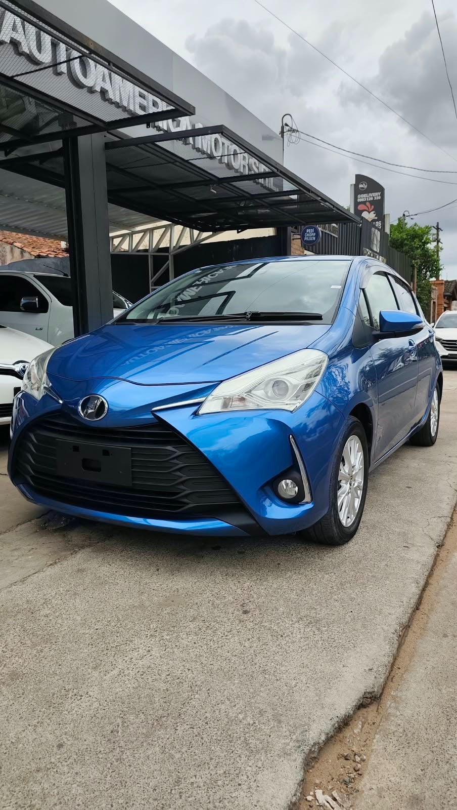 TOYOTA NEW VITZ 2017 RECIÉN IMPORTADO AUTOMÁTICO MOTOR 1300 NAFTERO